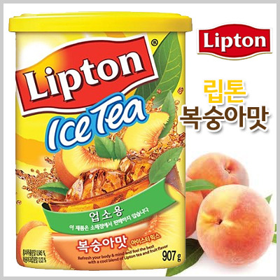 ★유통기한 임박 반품불가!  22-12-2★ 립톤 아이스티 믹스 레몬맛 907g