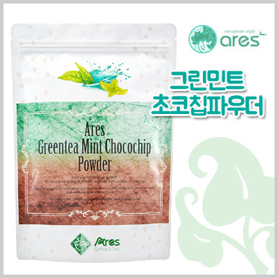 아레스 그린티 민트초코칩 파우더 800g